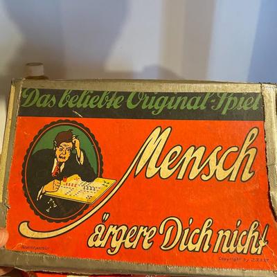 Vintage Board Game Lot