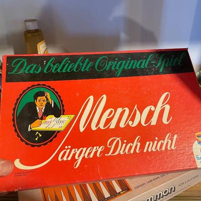 Vintage Board Game Lot