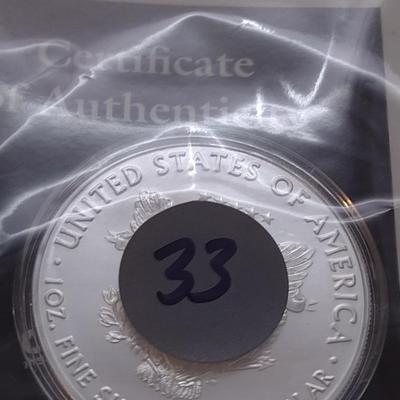 2016 GovMint American Eagle Silver Dollar (#33)