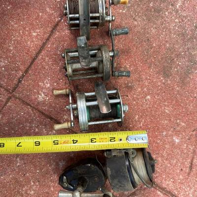 Four Vintage Fishing Reels (4)