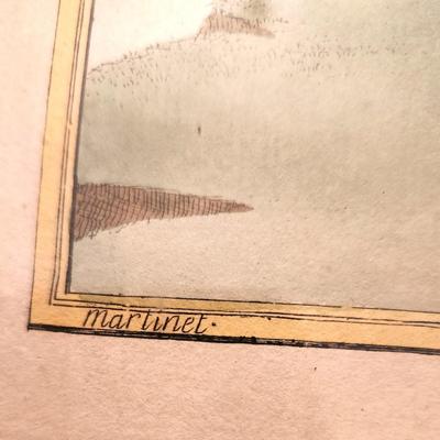 Lot #138 La Becasse -18th Century Hand Colored, Copper plate Engraving of a woodcock by Martinet