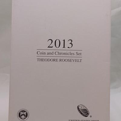 2013 U.S. Mint Theodore Roosevelt Coin and Chronicles Set (#44)