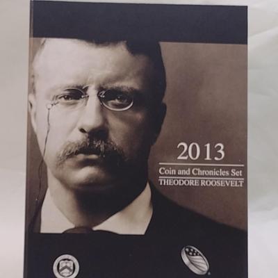2013 U.S. Mint Theodore Roosevelt Coin and Chronicles Set (#44)