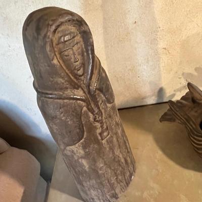 Sculpture & planter