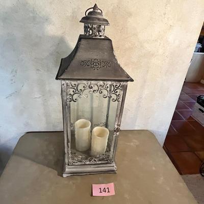 Tin carriage lantern