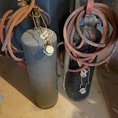 Two Welding Tanks