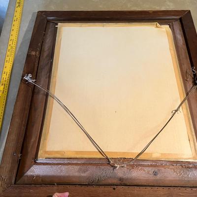Pine rustic mirror!