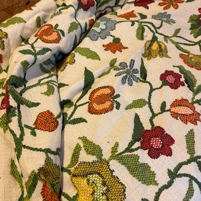 Vintage Curtain Set (Three Panels)