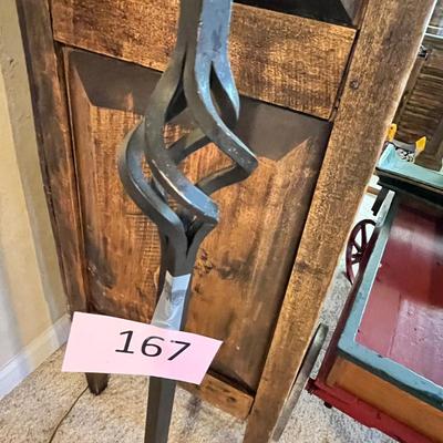 Wrought Iron Candle Stand