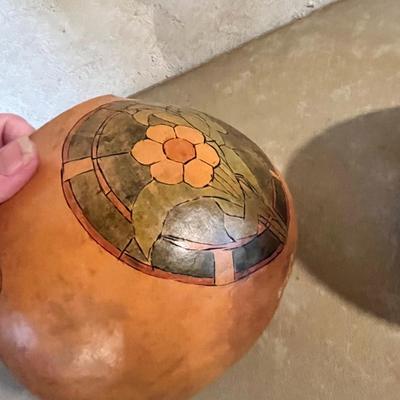 Decorated Gourds