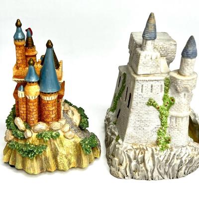 Set of 2 Castle Themed Music Boxes