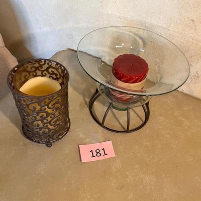 Lot of candle holders