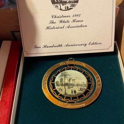 White House Ornament Lot