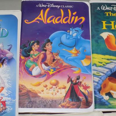 9 Disney VHS Movies