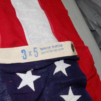 Vintage 5'x3' 48 Star American Flag