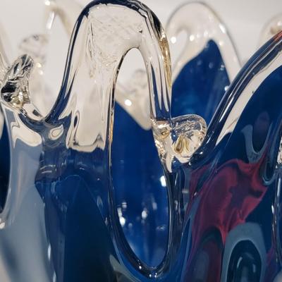 Huge Murano Art Glass bowl