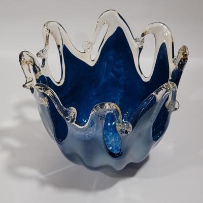 Huge Murano Art Glass bowl