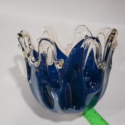 Huge Murano Art Glass bowl