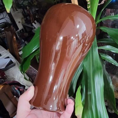 1998 Tiffany & CO Chocolate Brown vase