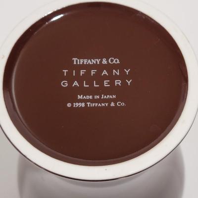 1998 Tiffany & CO Chocolate Brown vase