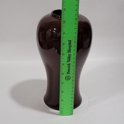 1998 Tiffany & CO Chocolate Brown vase