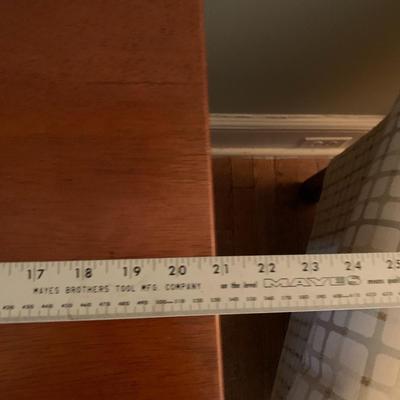 Small wood cabinet (one of two)