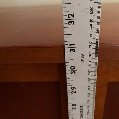 Small wood cabinet (one of two)