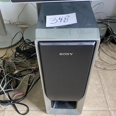 Sony Surround Sound Speakers and Monitor