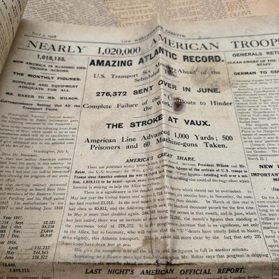 1918-1919 Newspapers