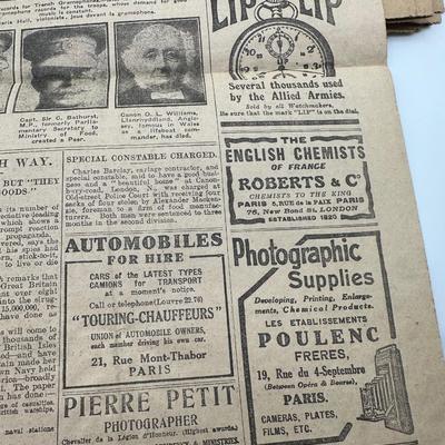 1918-1919 Newspapers