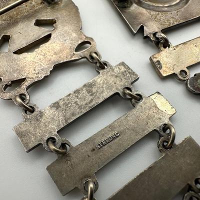 Various Sterling Military Medals