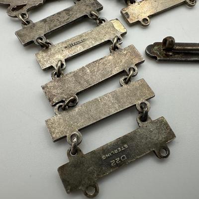 Various Sterling Military Medals