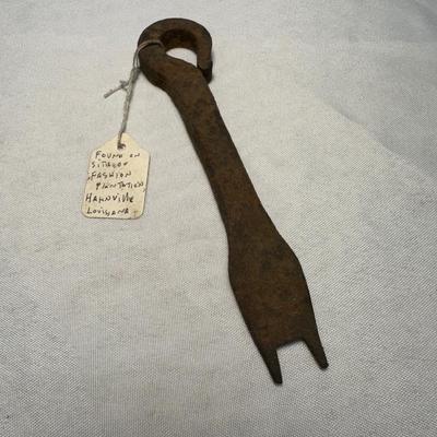 Hand Forged Item Found on Plantation
