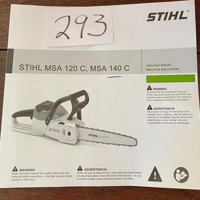 Stihl MSA 140C Battery Operated Chain Saw