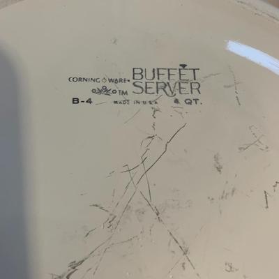 Corning ware Buffet server