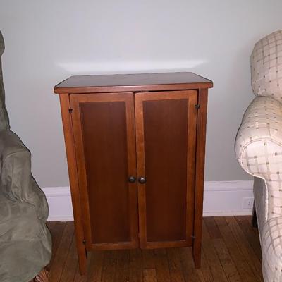 Small wood cabinet (two of two)