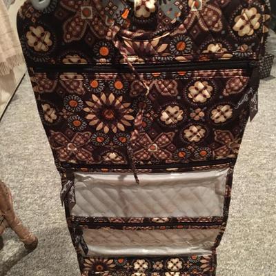 Vera Bradley hanging travel case organizer
