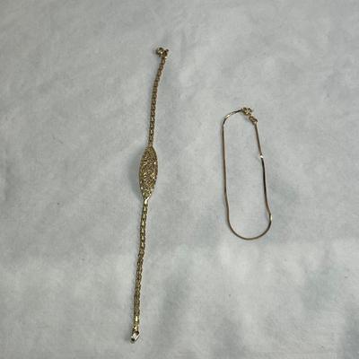 14K Fine Gold Necklaces & Bracelets (HC2-RG)