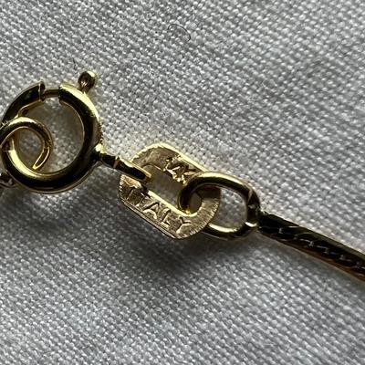 14K Fine Gold Necklaces & Bracelets (HC2-RG)