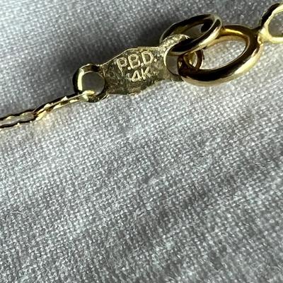 14K Fine Gold Necklaces & Bracelets (HC2-RG)