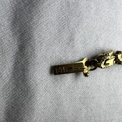 14K Fine Gold Necklaces & Bracelets (HC2-RG)