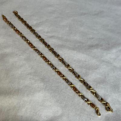 10K Gold Bracelets (HC2-RG)