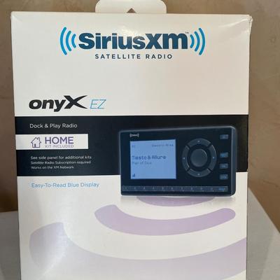 Sirius XM dock & play radio