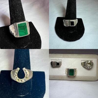 Menâ€™s 925 Signet Rings (HC2-RG)