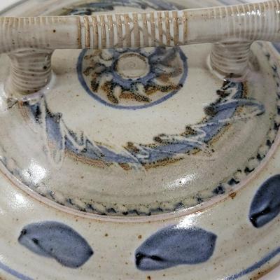 David Norton Hand Thrown Yunnan Steamer Pot Stoneware Pottery