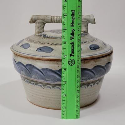 David Norton Hand Thrown Yunnan Steamer Pot Stoneware Pottery