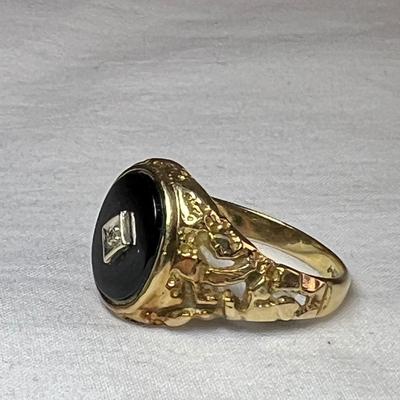 10K Gold Signet Ring, Necklace & Bracelet (HC2-RG)