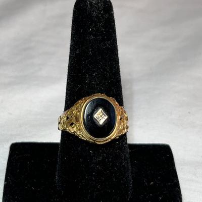 10K Gold Signet Ring, Necklace & Bracelet (HC2-RG)