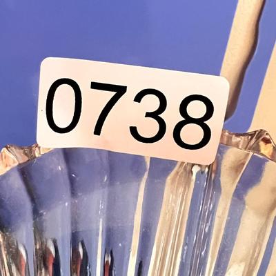 Decorative Cut Glass Crystal Serving Lot