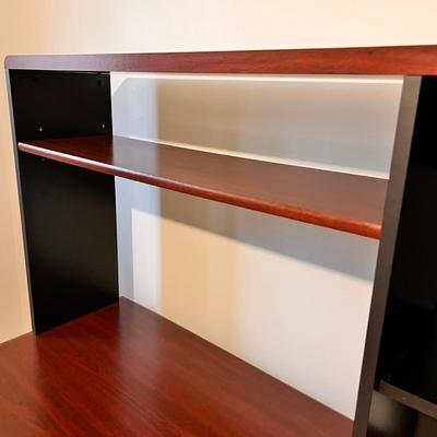 Office Computer Desk w Hutch